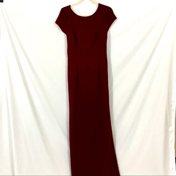 Endless Love Burgundy Backless Maxi Dress - Picture 5 of 10